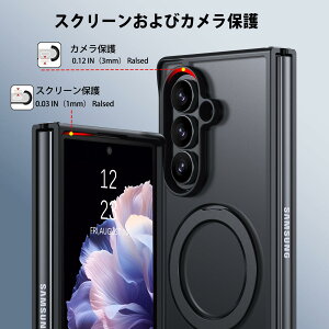 GUAGUA Sumsung Galaxy Z Fold 7ΉP[X }OlbgڃP[X 360x]X^h TPUop[ ~ CX[dΉ Rxی ϏՌ TX MNV[Z Fold 7 Jo[
