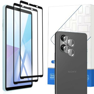 LAYJOY Ή Xperia 10 VI SO-52E SOG14 KXtCy2* tB + 2* YیtB zϏՌEdx9H Sʕی CAX z \₷ Nȉ掿  ڂɗD wh~ 