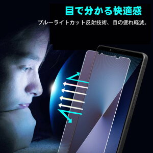 iXinQu (u[CgJbg) Xperia 1 VII p KXtB KChgt Xperia 1 VI SO-51E/SOG13 ڂ̔y tیtB dx9H ϏՌ z SO-51F / SOG15 Ή 2