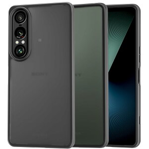 Sony Xperia 1 VII p P[X NA SO-51F | SOG15 ϏՌ }bg ČRMILKi擾 SGSF ΂݂Ȃ Yی wh~ Xgbvz[t GNXyA1 VII pJo[ ubN Mist Series