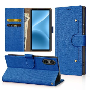 Sony Xperia 10 VI �蒠�^ �P�[�X ���z�^ �ϏՌ� �J�[�h�|�P�b�g�t�� �G�N�X�y���A10vi �X�}�z�P�[�X ���B���e�[�W�f�j�������U�[ �J�[�h���[ �X�^���h�@�\�t�� SO-52E SOG14 XQ-ES44 �g�уJ�o�[ �S�ʕ�