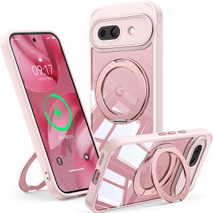 �y360°��]�X�^���h�E�c�����Ή��zFONKCASE Google Pixel 9a �p �P�[�X Magsafe�Ή� �����O �}�O�l�b�g���� ���ϖh�~ ���C�����X�[�d�Ή� �����Y�ی� �ϏՌ� �ϋv�� �X�g���b�v�z�[���t�� �}�O�Z�[�t