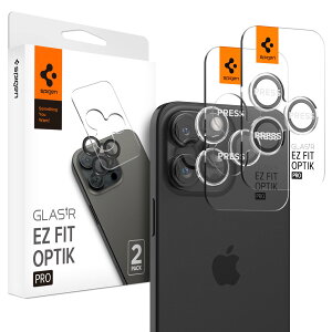Spigen iPhone 17 Pro / 17 Pro Max JیtB iPhone 16 Pro / 16 Pro Max Ή O[F 9HdxKX YveN^[ 2 AGL10125 Optik Pro Gray