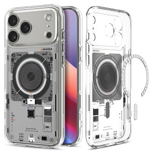 Spigen yn18N̋Zṕz iPhone 17 Pro Max MagSafeΉ NA Xgbvz[ ČRMILKi EgEnCubhE}OtBbg (lIE) ACS10043