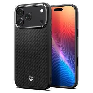 Spigen yn18N̋Zṕz iPhone 17 Pro Max MagSafeΉ JRg[{^Ή }bg ČRMILKi GcHEA~hTE}OtBbg (ubNEVo[) ACS09905