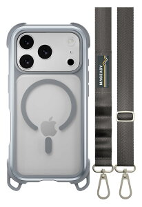 �yMagEasy�z iPhone 17 Pro �Ή� �P�[�X �N���A �V�����_�[ �X�g���b�v MagSafe �Ή� �ϏՌ� �X�}�z�P�[�X �}�O�Z�[�t ���� ��� �V�����_�[�P�[�X [ iPhone17Pro �A�C�t�H��17Pro �Ή� �g�уP�[�X ] Odyssey +