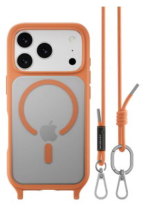 �yMagEasy�z iPhone 17 Pro �Ή� �P�[�X �V�����_�[ �X�g���b�v �t�� �N���A MagSafe �Ή� �X�}�z�P�[�X �ϏՌ� �}�O�Z�[�t ��� �V�����_�[�P�[�X [ iPhone17Pro �A�C�t�H��17Pro �Ή� �g�уP�[�X ] Roam M
