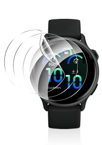 Maxku GARMIN(�K�[�~��)vivoactive 6 �ی�t�B���� GARMIN vivoactive 6�t���ی�t�B���� vivoactive 6�t�B���� �_�tpu �_�炩�� �d�x4H �C�A�[�� �w��h�~ ��U�h�~ �����x �����ߗ� �K�[�~��vivoactive 6�Ή�