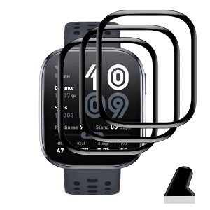 y3Zbgz Ή Amazfit Bip 6 tB KXtB 3 PET Yf@ ߗ Ή Amazfit Bip6 یtB 3DȖ Jo[ Ή Bip6 tیtB 24ԎCZp LYh~