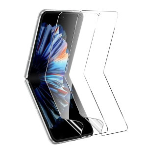 y2z For ZTE Nubia Flip 2 B nubia Flip 2 A404ZT یB yKibncozTPU \蒼 \tȒP X[X^b` CAȂ LYC ߗ ȖʂSʃJo[ wh~ z film 0.26mm