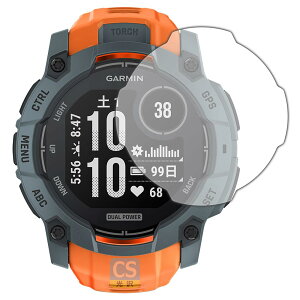 PDAH[ GARMIN Instinct 3 Dual Power [P[XTCY 50mmp] Ή Crystal Shield ی tB  {
