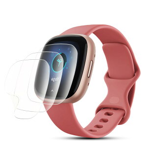 y3ZbgzFitbit Versa 4/Sense 2 tB _炩TPUf C ȒPȓ\t Ή Fitbit Versa4 / Fitbit Sense2 TPUیtB CA[ x wh~ tȒP P[XƊ F