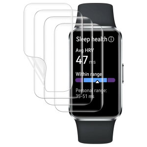 �y4������zFor HUAWEI Band 10/Band 10 Aluminum Edition �t�B���� LAZIRO �X�N���[���ی�t�B���� �A�N���������q�h���Q�� �V�f�U�C�������^ TPU�f�� �S�ʕی� �ώw�� ������ �����ߗ� HUAWEI Band 10/Band 10 Alu