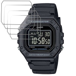 �y4������zFor CASIO W-218H-1BJF �ی�t�B����3D�ȖʃJ�o�[ TPU�f�� �S�ʕی� ��ʕی�V�[�g ����0.3mm ���˒ጸ �w��ጸ ������ �����ߗ� CASIO W-218H-1BJF �t�B����