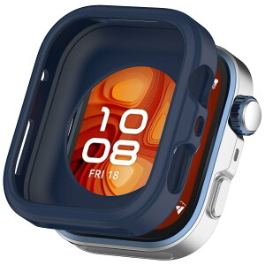 FINON for �t�@�[�E�F�C WATCH FIT4 �p �P�[�X �o���p�[�P�[�X �y�� �ȈՒE�� �V���v�� �ȈՃp�b�P�[�W (�l�C�r�[)