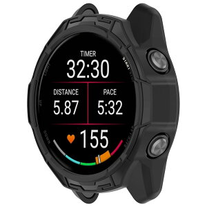 Miimall�Ή�Garmin Forerunner 570�yTPU�J�o�[+10�_���h�o�v���O �Z�b�g�z���^ �y�� �ϏՌ� �ϋv�� ���E�ȒP Forerunner 570 42mm �A�N�Z�T���[ �^���P�[�X �X�|�[�e�B�[ �t���[�� �h�o�J�o�[ Garmin570 42�~��
