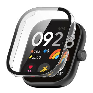 Redmi Watch 5 �P�[�X ��̌^ PC+�����K���X�f�� Redmi watch 5 �K���X�t�B���� �����ߗ� �h�o �S�ʕی� �����^ �[�d�Ή� �����ȒP Redmi watch 5 �J�o�[�i�N���A�j