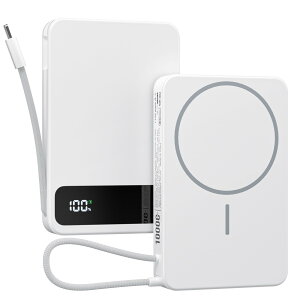 oCobe[ 10000mAh MagSafeΉ y15WCX[d+20W}[dzP[uiUSB-C/Lightningj4䓯[d\ LEDcʕ\ USB-Co gя[d ^y @݉ PSEF؍