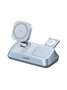 UGREEN MagFlow 25W Qi2 F 3-in-1 CX[d }Olbg}[dX^h ㎮ MagSafeΉ iPhone 17/16/15/14/13/12V[Y E Apple Watch E AirPods 3䓯[dΉ ̓}Olbgz Thermal Gua