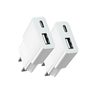 TOPWE USB [d RZg Type-C USB-C ^ ^ yPSEZpE1A/5WóEUSB-C|[g{USB-A|[g z ^Cvc [d iPhone/Android Galaxy S22/S10 Xperia AQUOS Arrows Pixel eΉ (zCg, 2Zb