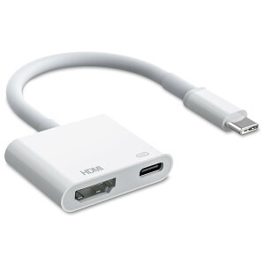 2in1 HDMI USB C ϊA_v^ 4K ^Cvc hdmi ϊ iPhone HDMI ϊP[u }[d dsv ݒsv xȂ o Phone 15/16 iPad/iPhone/Google Pixel/Samsung/SwitchKp {t