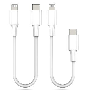 【2025正規MFi認証品】iPhone 充電ケーブル ライトニングケーブル usb-c 短い 【15cm/30cm 2本】充電ケーブル タイプc 20W対応 PD急速充電 タイプC ライトニング 充電 超高耐久 高速データ同期 タイプC