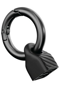 EzoR ケーブルホルダー カラビナ付 USB-C用 コネクターカバー キャップ 端子カバー 【持ち運びと保護をひとつにしたUSB-Cケーブル専用のスマートアクセサリー】