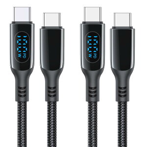 MINSLIS USB Type C P[u 100W/5Ay2{ZbgzPDΉ Type-C to Type-C }[d o̓XN[\ iC҂ ^Cvc [dR[h iPhone 16/15/15 Pro/15 Plus/15 Pro Max, MacBook Air/Pro 13'', iPad Mini 6/Pro, Switc