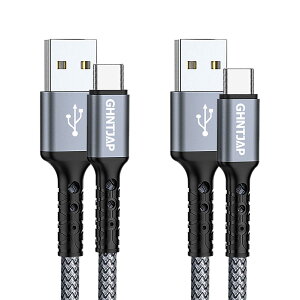 GHNTJAP USB Type C P[u 1.5M y2{Zbgz USB A to USB C P[u 3A}[d QC3.0Ή iPhone15/Galaxy/Pixel/Xperia^Cvc@Ή iC҂