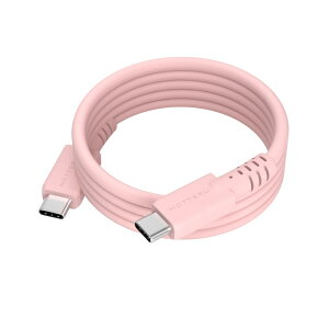MOTTERU(be) 240WΉ USB-C to USB-C }OlbgVRP[u Ȃ₩ł炩 fɋ Power Delivery EPR iPhone16e 16 15 m[gPCΉ 1.0m VFsN MOT-MGSCC100-EPK