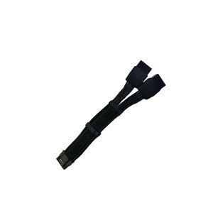 yX[{z12VHPWR 16pin 8pin×2 X[uP[u GPU OtBbN{[h P[u RTX4000/5000V[Y 4070super/4070ti/4070ti super/5070/5070ti P[uR[t 15cm (ubN)