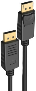 DisplayPort fBXvC|[g DP to DPP[u 4K ҏW Q[~O j^[ R[h (1{, 1.5m)