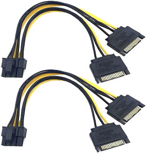 GPU OtBbN{[h rfIJ[h ⏕dP[u 15s×2 SATAIX-fA8(6+2)sPCIeX (2)