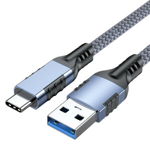 USB Type C P[u 0.5M USB3.1 Gen2 10Gbpsf[^] USB-A to USB-C Android AutoΉ ^Cvc P[u 60W}[d ϋviC҂ iPhone16/15V[Y/GalaxyS24/iPad Pro/iPad air/Xperia/Yoga/SSD̑type cfo