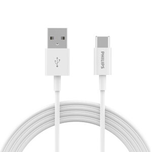 Philips (tBbvX) USB-A & USB-CP[u 2A}[d f[^] ϋv iOS AndroidΉ 1.25m DLC4576A