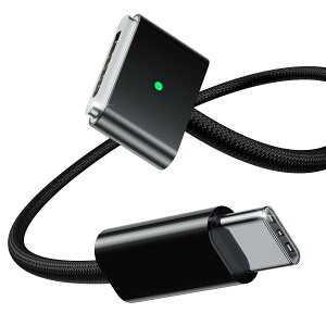Stouchi USB-C to Mag-Safe 3 C[dP[u 2MyPD3.1ΉEő140W[dz͎Cz[dR[h ϋvґgiC ^CvC-}OZ[t3 P[u MacBook Airi13C`/15C`AM2/M3A2022