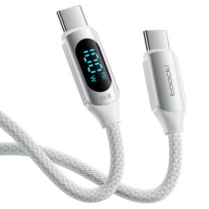 toocki usb c P[u 2M 100W LEDfBXvCt ^CvC PD/QC }[d typec iC҂ 480Mbpsf[^] iPhone 16/Phone 15/Phone PlusAMacBook Air/ProAGalaxyASwitchUSB-C@ΉyzCgz