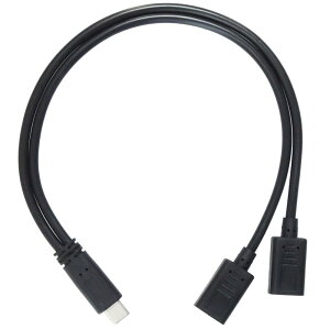 KAUMO USB Type-C 2���� �d����p �P�[�u�� (USB-C�I�X/USB-C���X×2) 30cm
