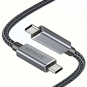 USB C P[u 100W/5A Type C Cable USB 3.2 Gen 2Ή y4K / 60Hzfóz20Gbps ] rfIo PD3.0}[d ^CvC R[h iPhone 16/MacBook/iPad/Galaxy eΉ 1.5 M