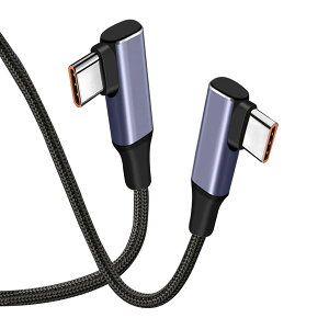 USB Type C P[u 2MyPDΉ 100W }[dz L USB-C & USB-C P[u USB2.0Ή ^CvC iPhone 16/iPhone 15 MacBook iPad Pro 2018 Xperia XZ1 GalaxyeΉ