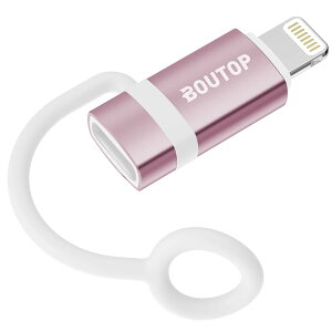 BOUTOP CgjO ^CvC ϊA_v^ 36W PD}[dEf[^]Ή USB-C to Lightning A_v^[ Lightning[qiPhone/iPadp A~EM݌vEh~Xgbvt ([