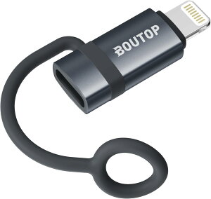 BOUTOP CgjO ^CvC ϊA_v^ 36W PD}[dEf[^]Ή USB-C to Lightning A_v^[ Lightning[qiPhone/iPadp A~EM݌vEh~Xgbvt (_[