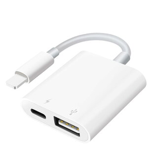 SUNTRSI phone usb ϊA_v^[ 2-in-1 o] [d|[gt }[d JA_v^ OTGA_v^ Phone/Pad/ʐ^/rfI/y/J/}EX/L[{[h/}CNȂǂɑΉ ݒsv v