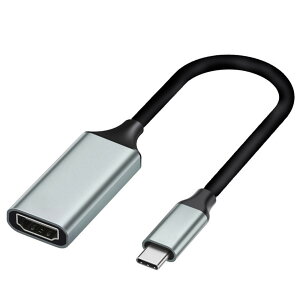 USB Type C to HDMIϊ A_v^[ 4K@30Hz ^CvC HDMI fo ݒsv ϋv 4K 肵o ڑȒPyPhone/M-acBook/Pad/Android ɑΉz20cm