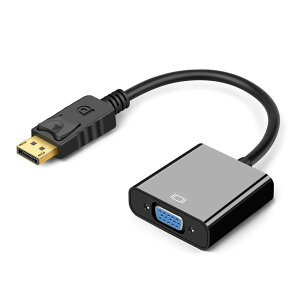 DisplayPort to VGA ϊA_v^ D-sub15pin DPVGA ϊP[u   g 1080p VF 15s m[gp\R/vWFN^/fBXvC/PS4/TVȂǂɑΉ