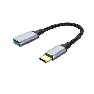 Type-C ϊA_v^ ^CvCIX - USB A 3.0X ҂ ` }[d f[^] Type-C[Type-A@ڑ OTGϊP[u iPhone 15/ʐ^/y/}EX/L[{[h/AndroidX}[gtΉ(0.15m)