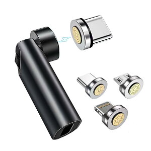|N~ }Olbg USB-C ϊA_v^ 3g 540°] L^ E ^Cvc }Olbg  C 5A}[d f[^] Book/Pro/phone/AndroidΉ (ubN)