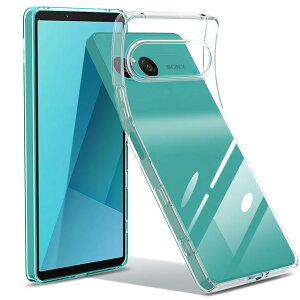 kakabote 対応 Xperia 10 VII ケース クリア エクスペリア10 vii SO-52F SOG16 A502SO XQ-FE44 耐衝撃 カバー スマホケース 透明 TPU 薄型 軽量 メッキ加工 人気 ソフトケース (透明)