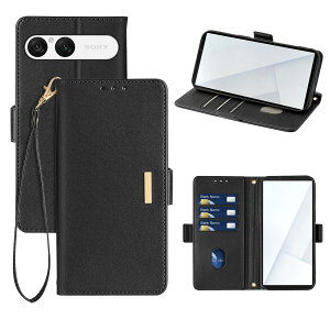 RanBluu �R���p�`�u�� Sony Xperia 10 VII �P�[�X �蒠�^ �\�j�[ �G�N�X�؃��A 10 vii �p ����PU���U�[�P�[�X �J�o�[ �X�}�z�P�[�X ���z�^ �J�[�h���[ �}�O�l�b�g �J�����ی� ���u���X�^���h�@�\ �X�g