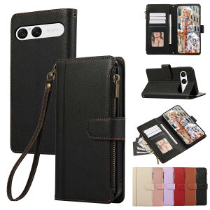 KW-LINK 用の xperia 10 VII ケース 手帳型 エクスぺリア10 Vii ケース 手帳型 小銭入れ ファスナー型 SO-52F 携帯カバー ソニー エクスぺリア10VII 手帳型ケース コインポケット カード収納 財布型 xperi